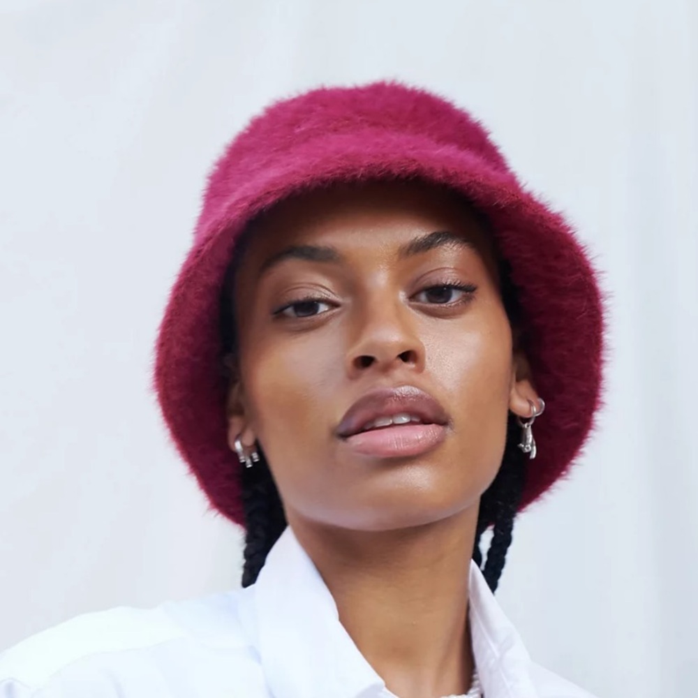 Urban Outfitters Gia Bucket Hat Pink